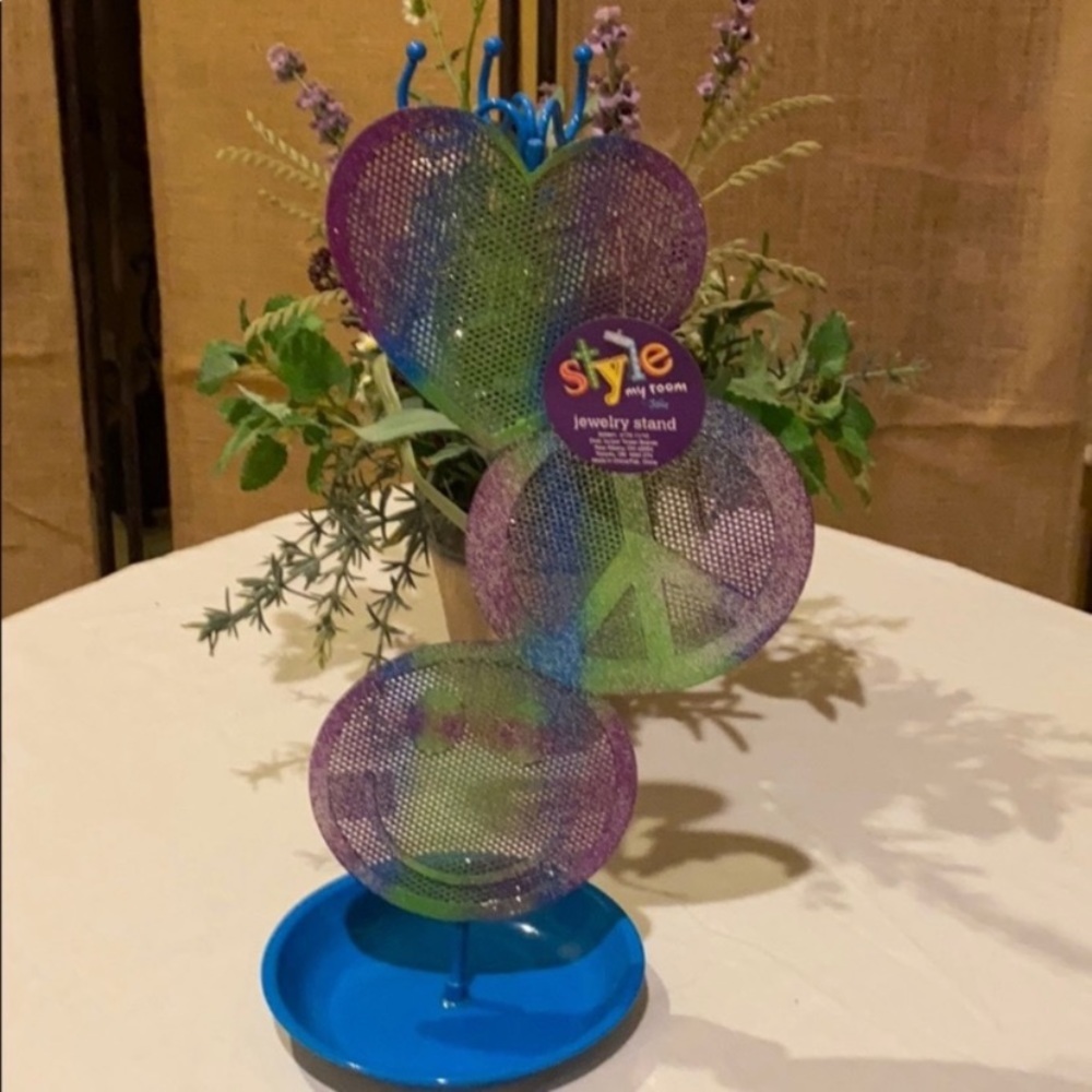 Justice “Smile” Jewelry Tray and Stand - Picture 2 of 10